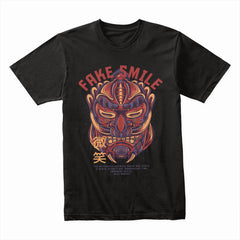 Fake Smile Oni Mask Shirt