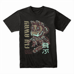 Jump Up Robot Skateboard Shirt
