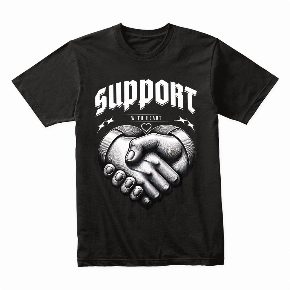 Support With Heart Shirt