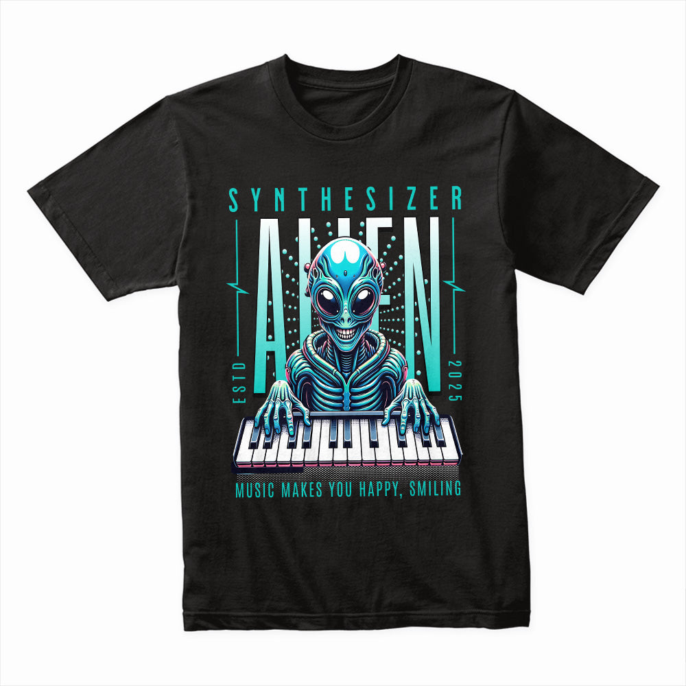 Synthesizer Alien Shirt
