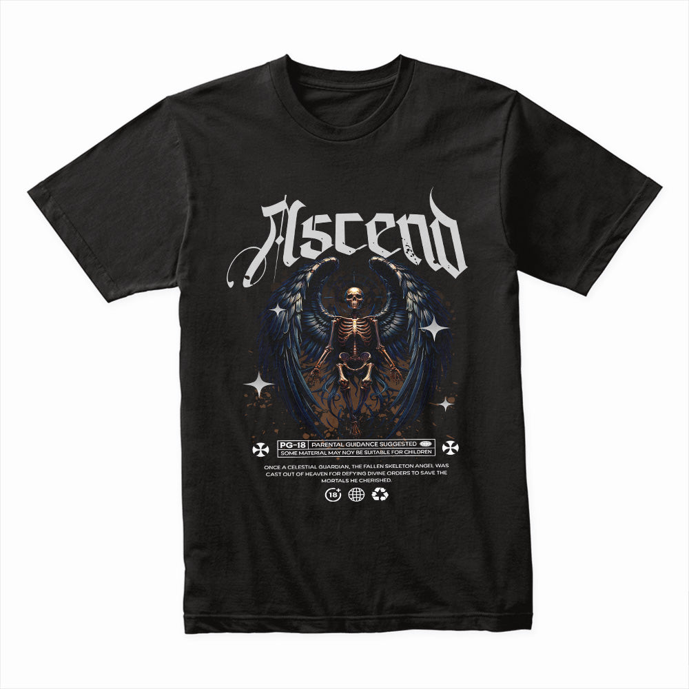 Fallen Skeleton Angel Shirt
