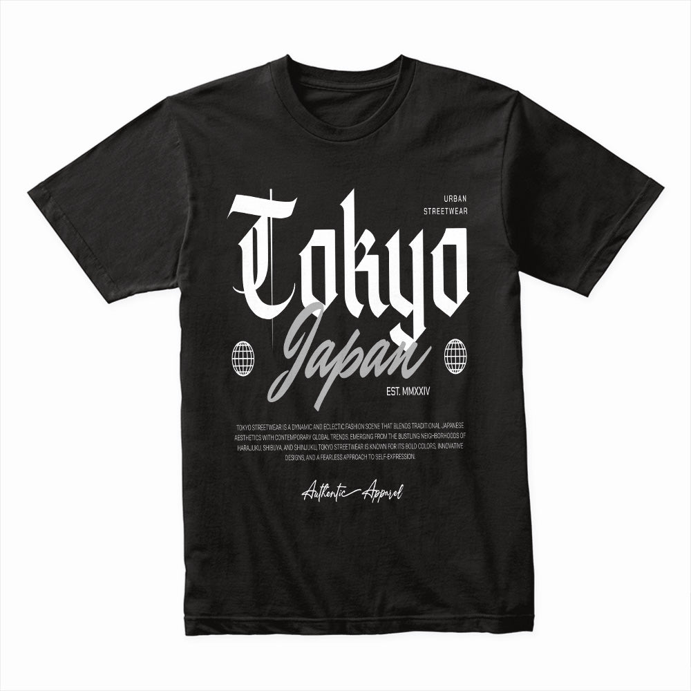 Tokyo Japan Typography Shirt