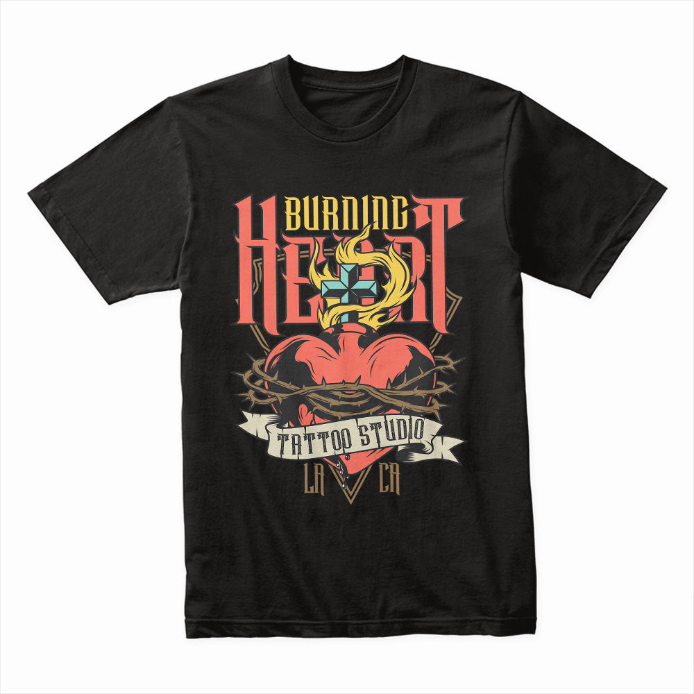 Burning Heart Shirt