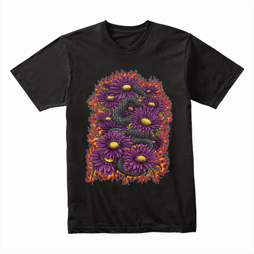 Snake Chrysanthemum Shirt