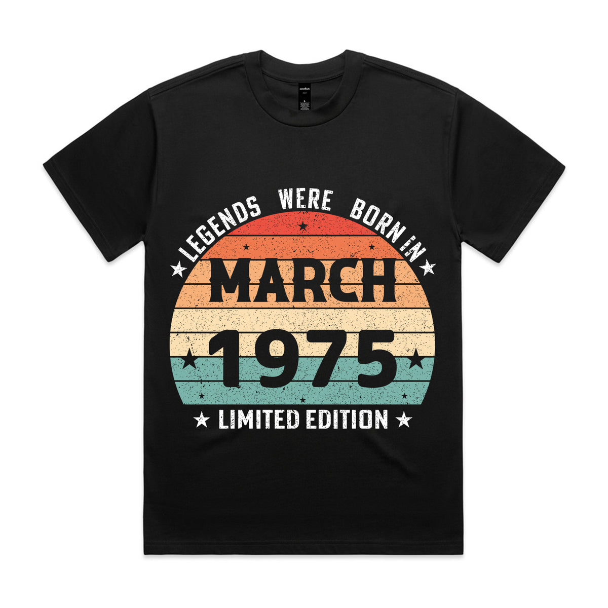 Legends Were Born in March 1975 T-Shirt