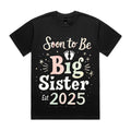 Soon to Be Big Sister – Est. 2025  T-Shirt