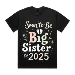 Soon to Be Big Sister – Est. 2025  T-Shirt