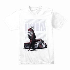 Hashiriya" Underground Street Racer T-Shirt – JDM Anime Drift Aesthetic