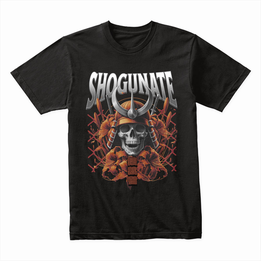 Shogunate – Samurai Skull Warrior Graphic T-Shirt