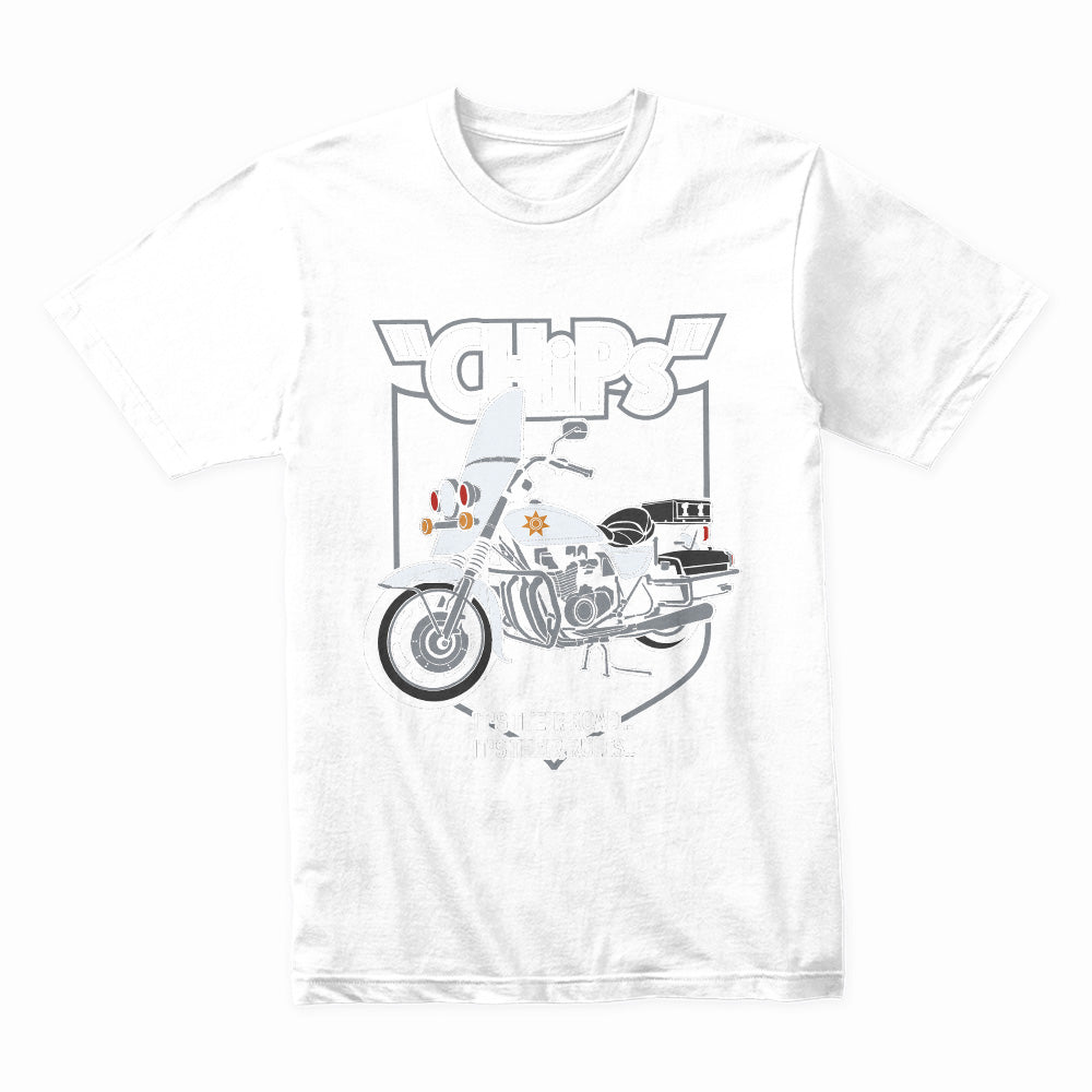 CHiPs California Highway Patrol Retro T-Shirt – Classic TV Tribute