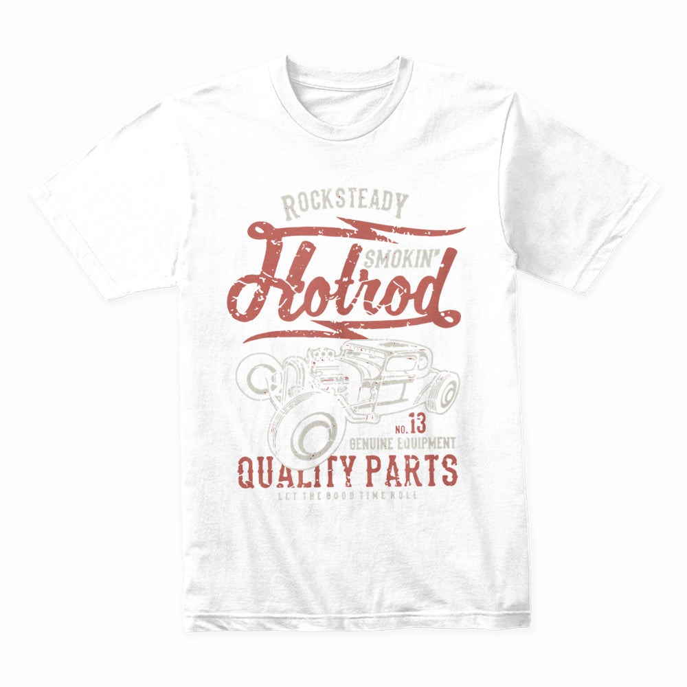 Smokin' Hotrod" Vintage Classic Car T-Shirt – Retro Garage & Speed Enthusiast Tee