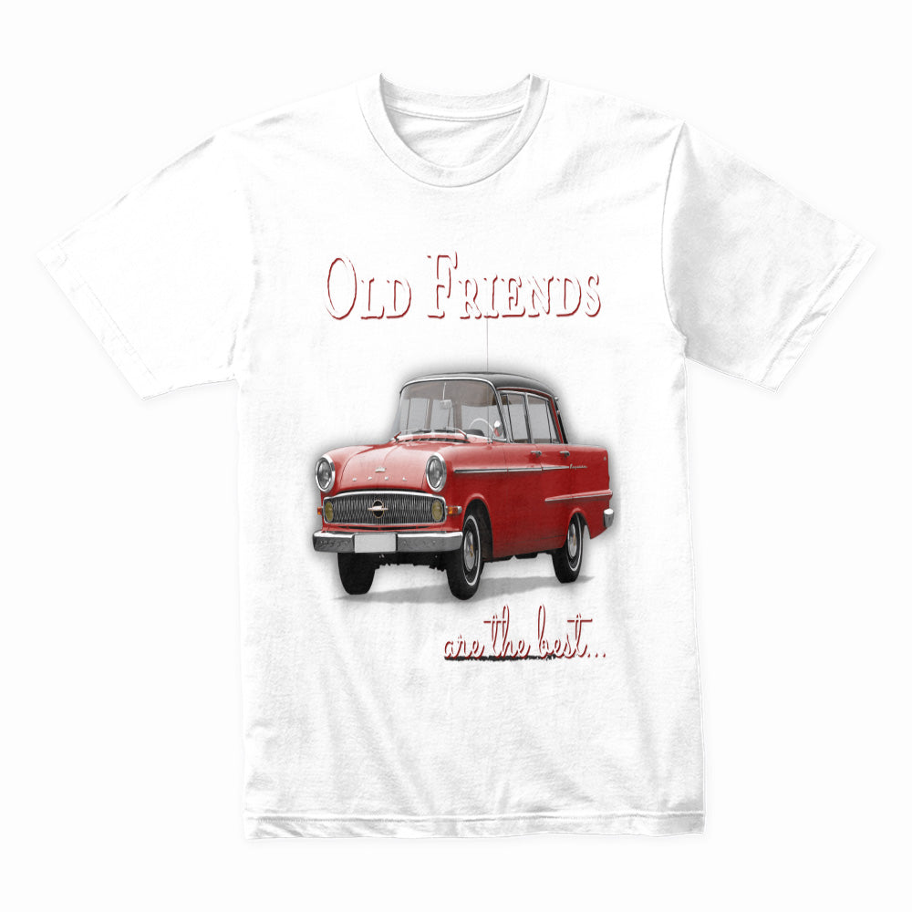 Old Friends Are the Best – Classic Vintage Car T-Shirt