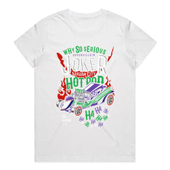 Arkham City Hot Rod T-Shirt – Villainous Speed & Chaos Design