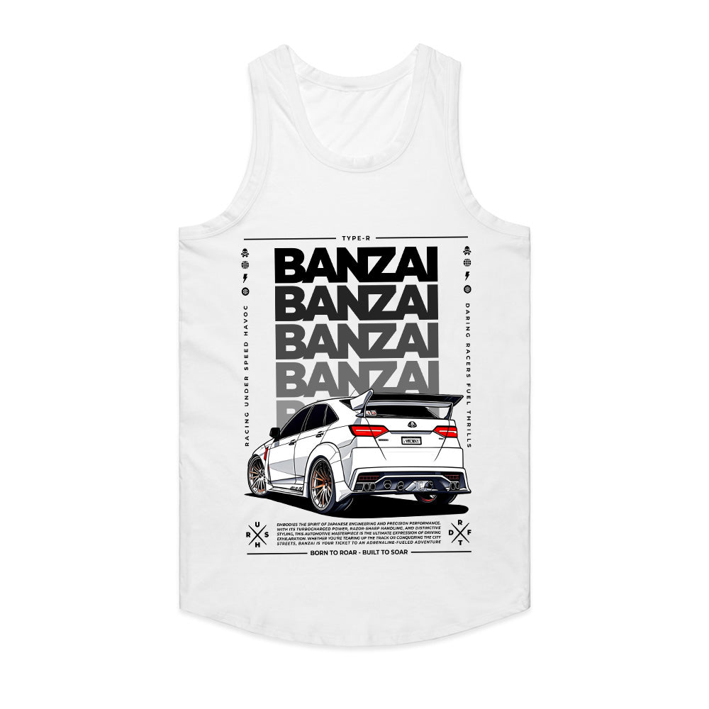 Banzai Turbo Type R T-Shirt – JDM Performance Streetwear