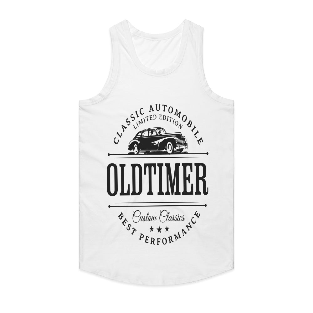 Vintage Classic Car "Oldtimer" Black T-Shirt – Retro Automotive Streetwear