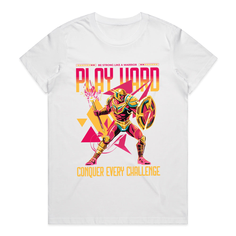 Play Hard Warrior T-Shirt – Conquer Every Challenge