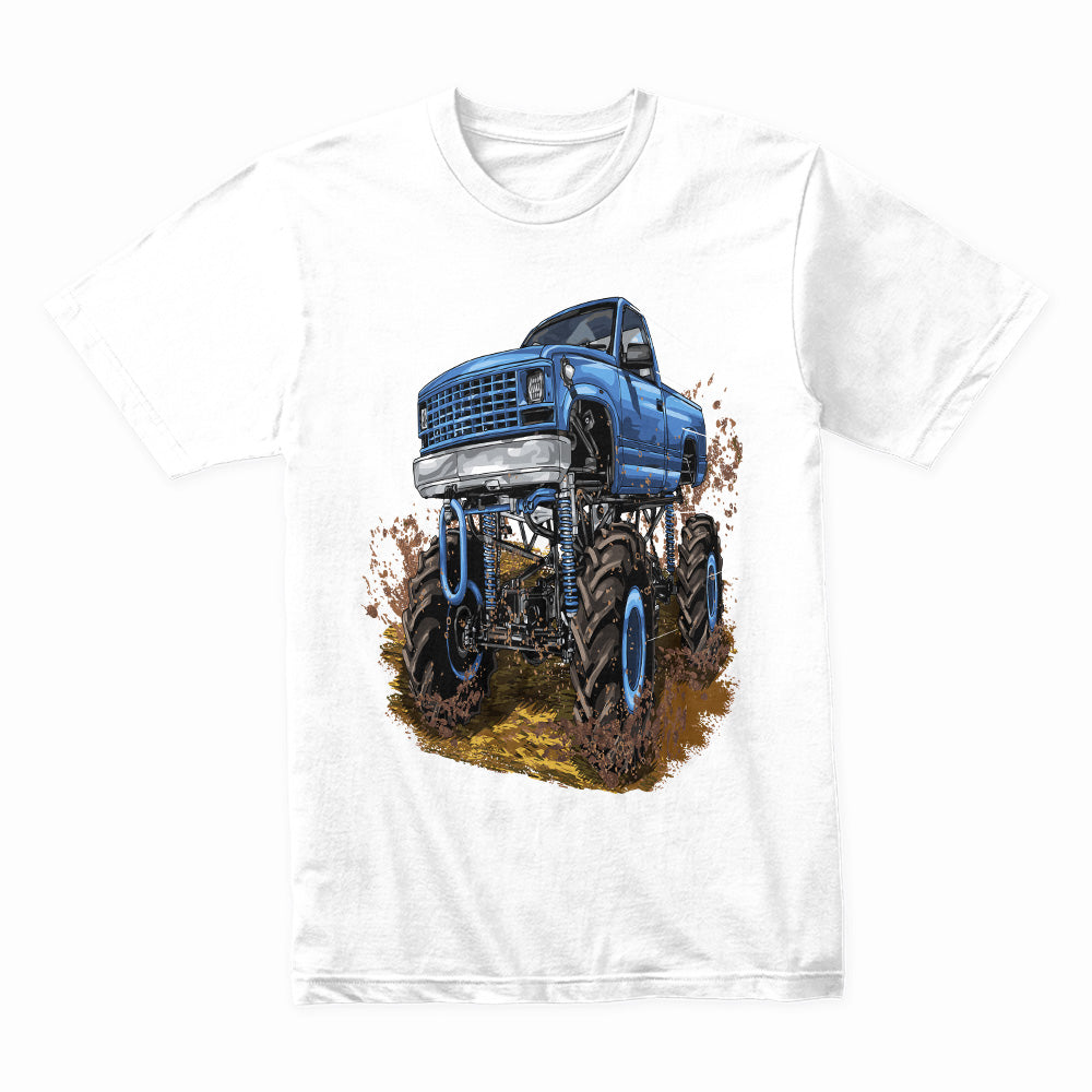 Monster Truck Madness – Off-Road Adventure Graphic T-Shirt