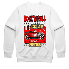 Fabulous 50s Rock 'n' Roll Hot Rod T-Shirt – Vintage Old School Car Design