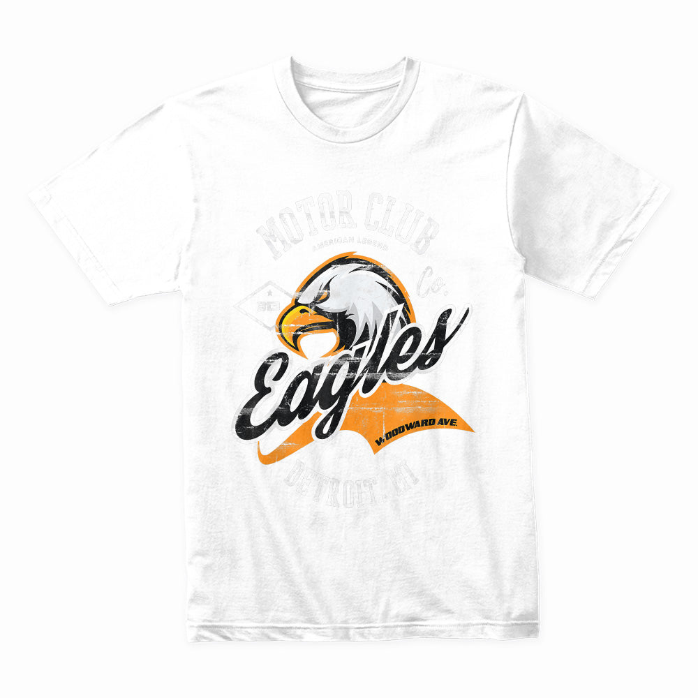 Detroit Cruise Motor Club T-Shirt – Vintage Car Eagles Woodward Hot Rod Design