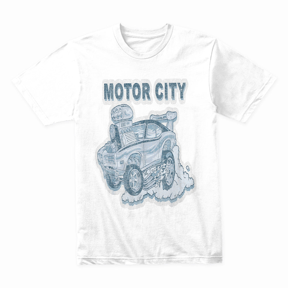 Motor City Vintage Hot Rod T-Shirt – Detroit Cruise Street Style & Custom Car Design