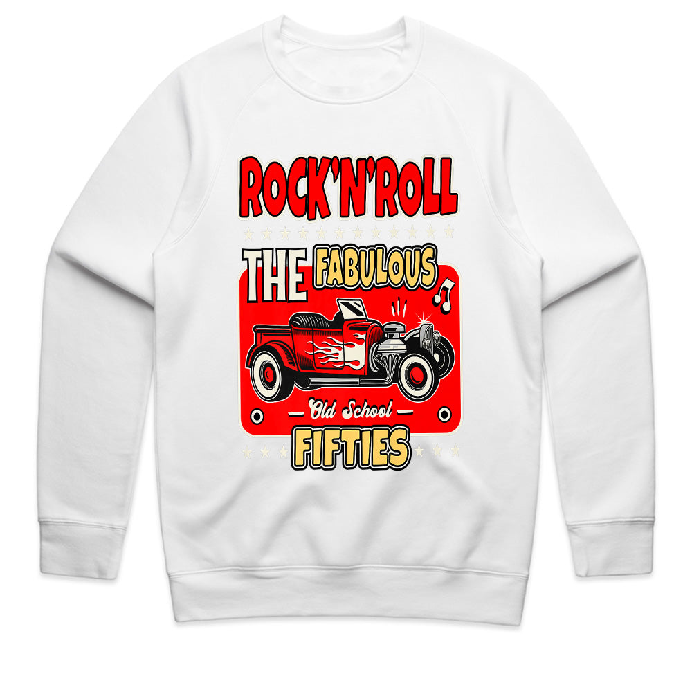 Fabulous 50s Rock 'n' Roll Hot Rod T-Shirt – Vintage Old School Classic Car Design