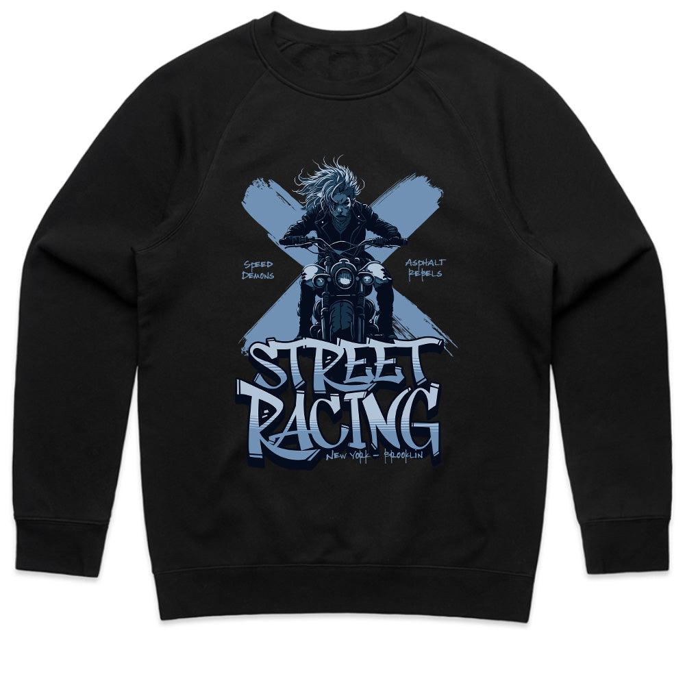 Street Racing Motorcycle Graphic T-Shirt – Rebel Biker Streetwear
