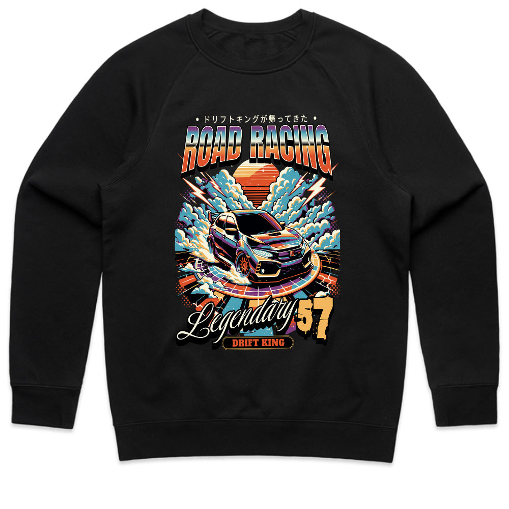 Road Racing Drift King T-Shirt – Legendary 57 JDM Streetwear