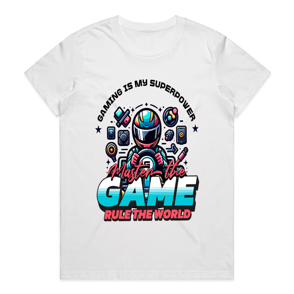 Master the Game – Gaming Superpower T-Shirt for Pro Gamers