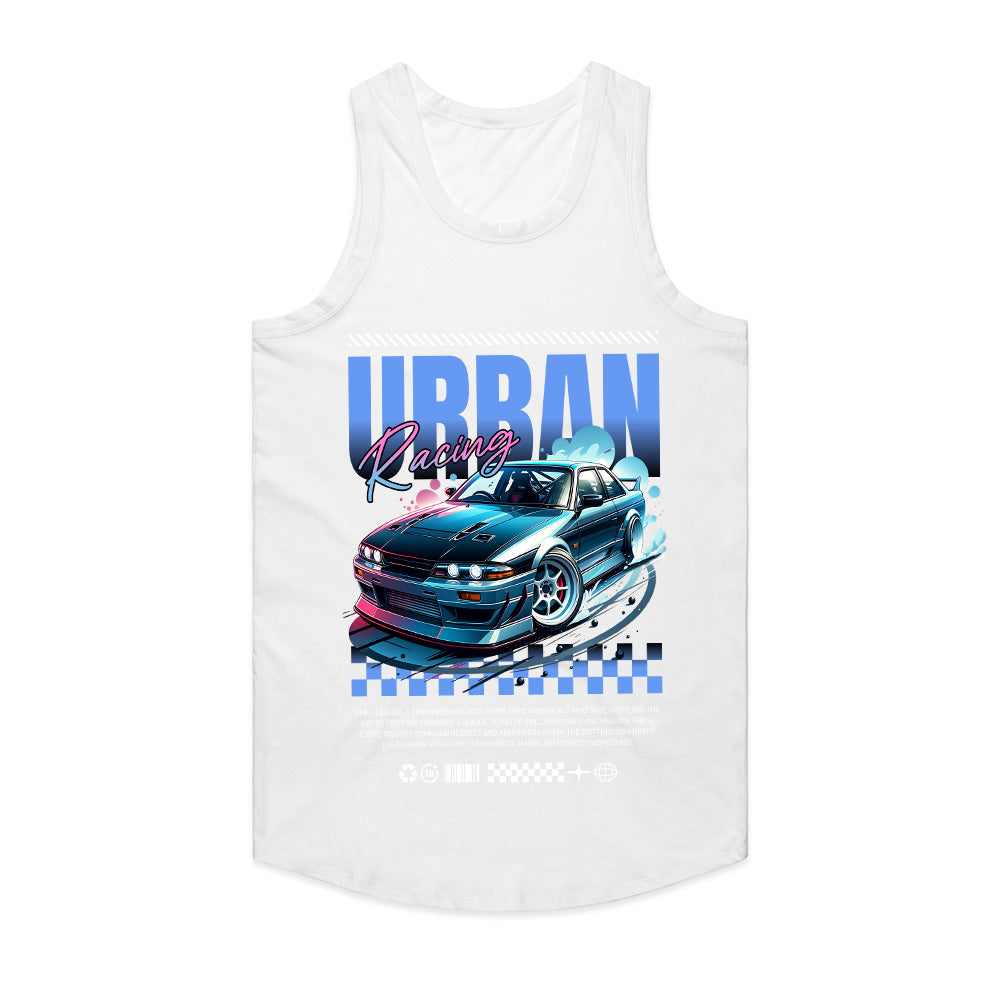 Urban Racing Drift Legend Graphic Tee – Retro JDM Streetwear Style