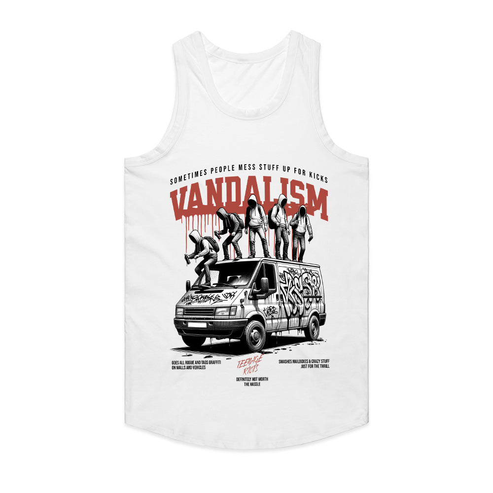 Vandalism Street Art Graphic Tee – Urban Rebel Culture