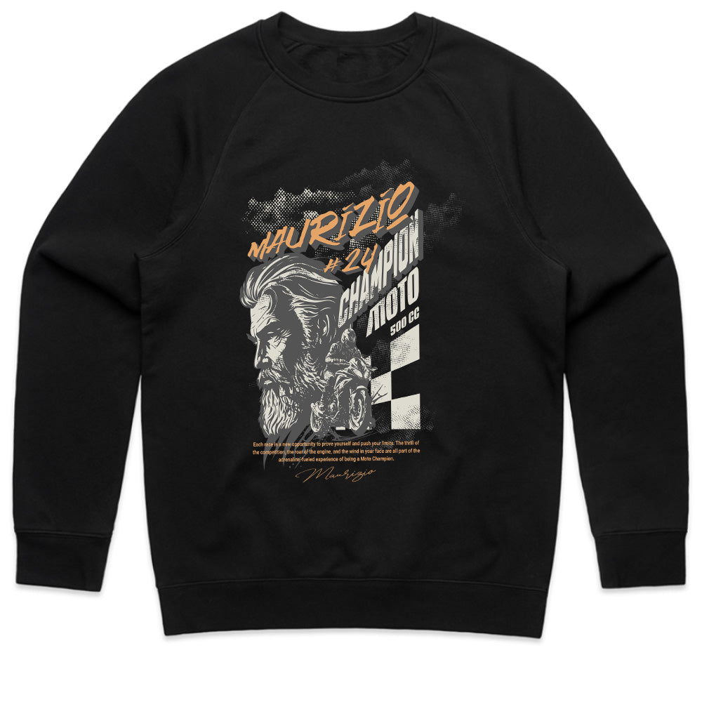 Maurizio Moto Champion T-Shirt – Vintage Racing Streetwear