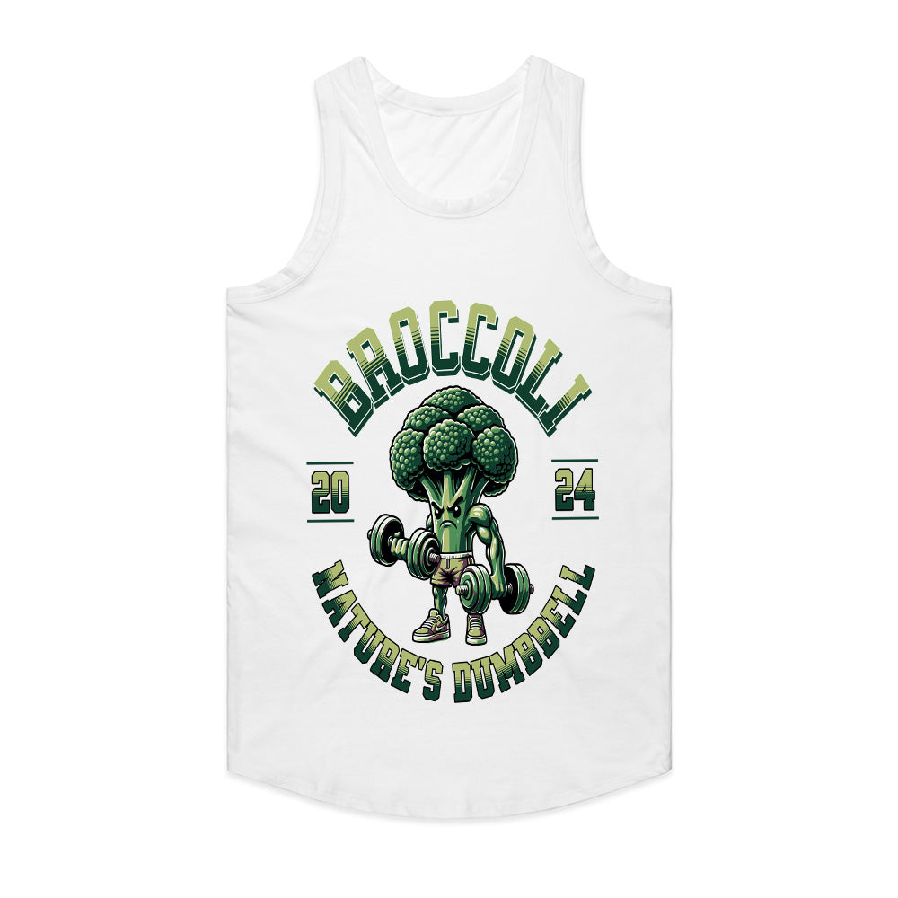 Broccoli Nature’s Dumbbell Workout Tee – Fun Fitness & Gym Motivation