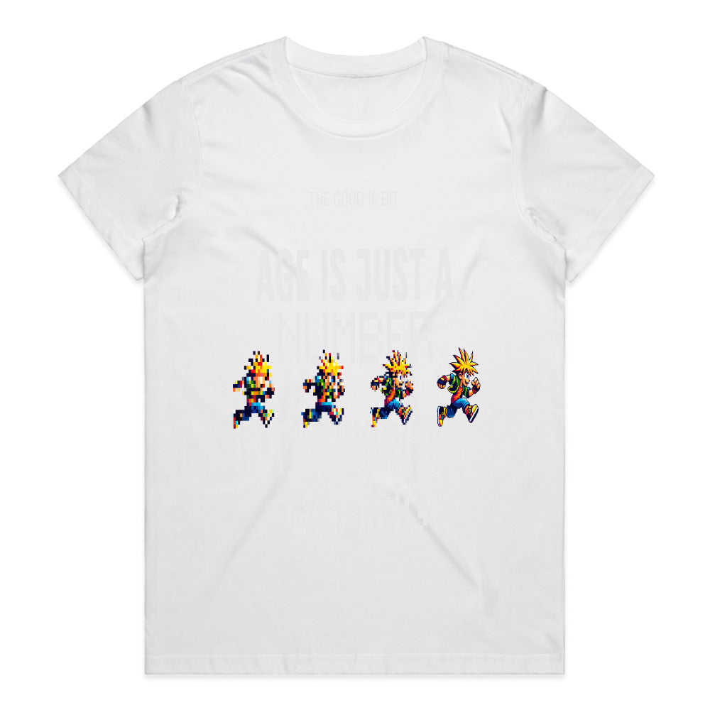 16-Bit Retro Gamer T-Shirt – "Age is Just a Number in Gaming"