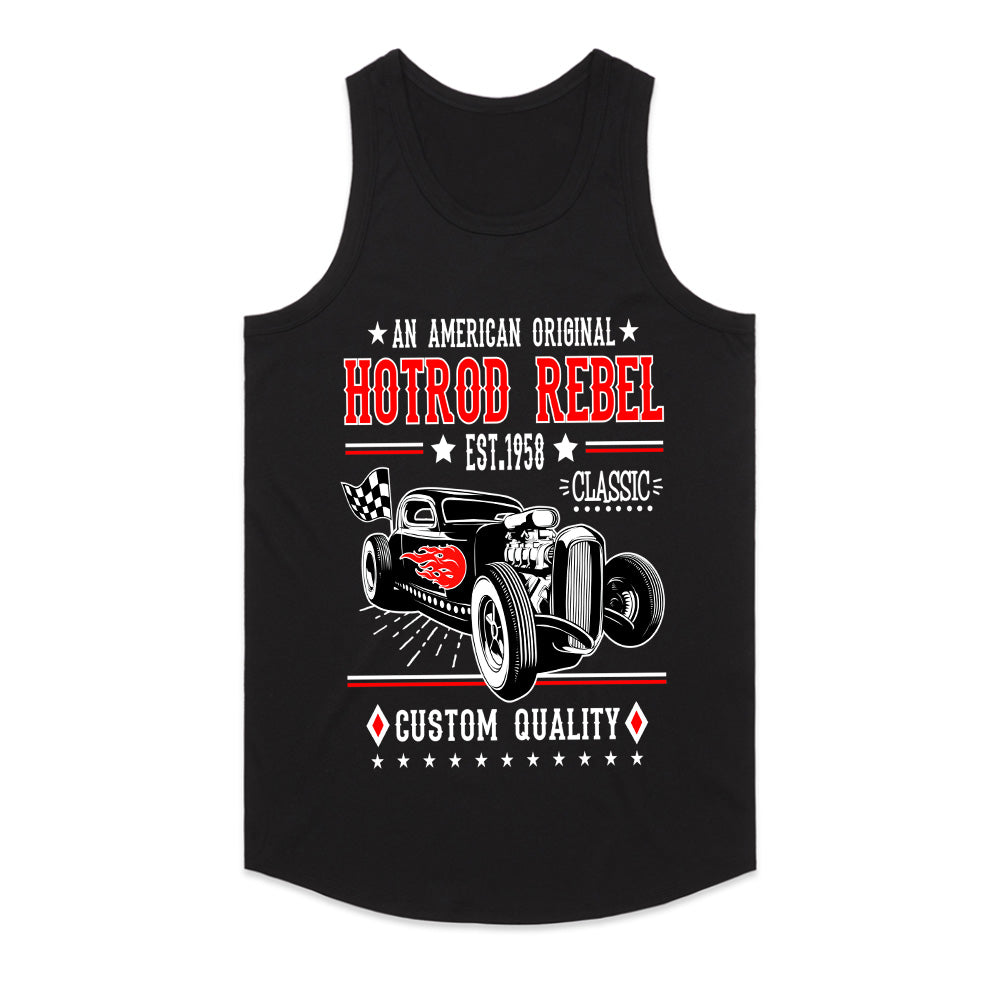 Hot Rod Rebel 1958 Vintage Classic Car T-Shirt
