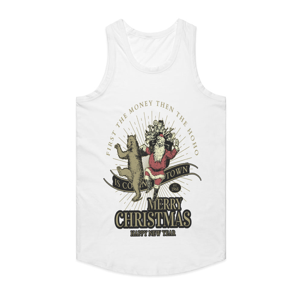 Santa’s Money Dance Christmas Tee – Funny Holiday Party Shirt