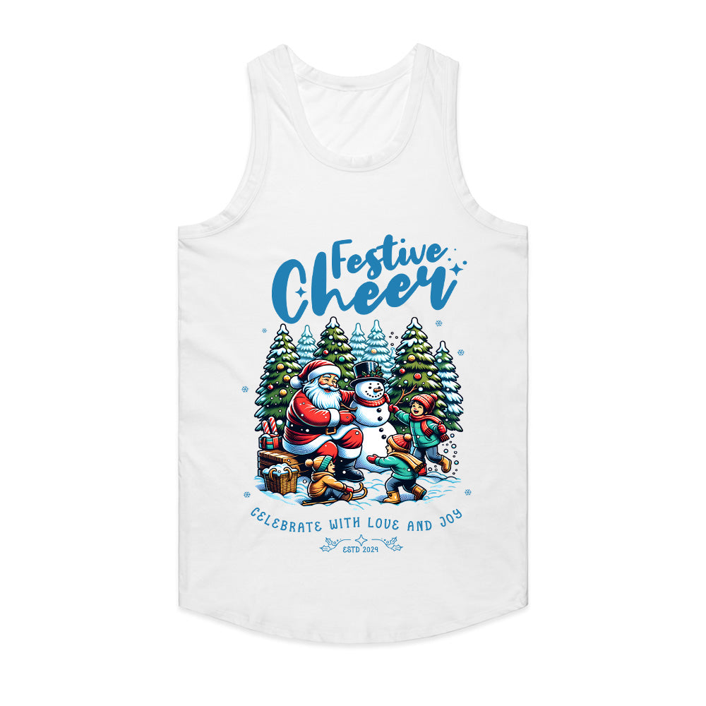 Festive Cheer Christmas T-Shirt – Heartwarming Holiday Celebration Tee
