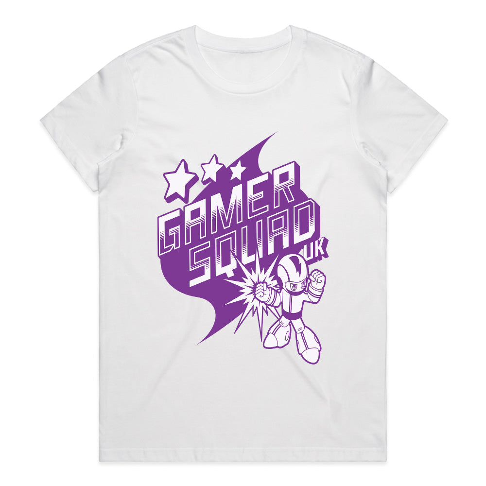 Gamer Squad UK T-Shirt – Retro Futuristic Gaming Team Tee