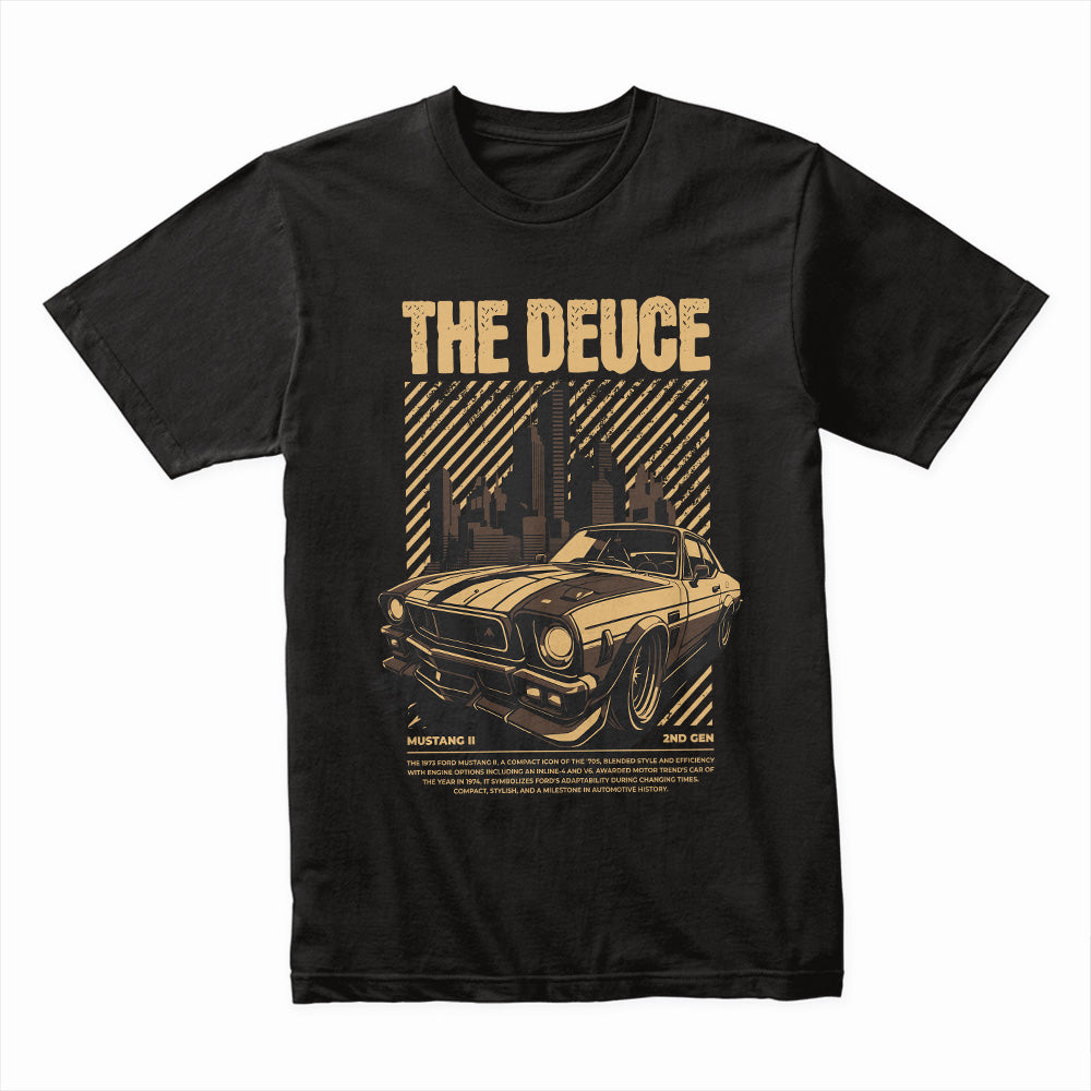 The Deuce – Mustang II 2nd Gen Classic Muscle Car Tee