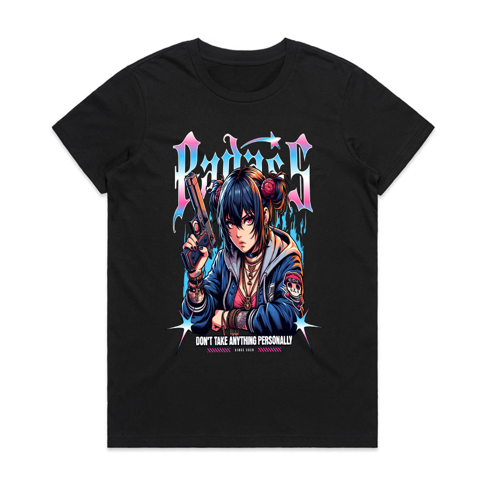 Ruthless Rebel – Badass Anime Streetwear Tee