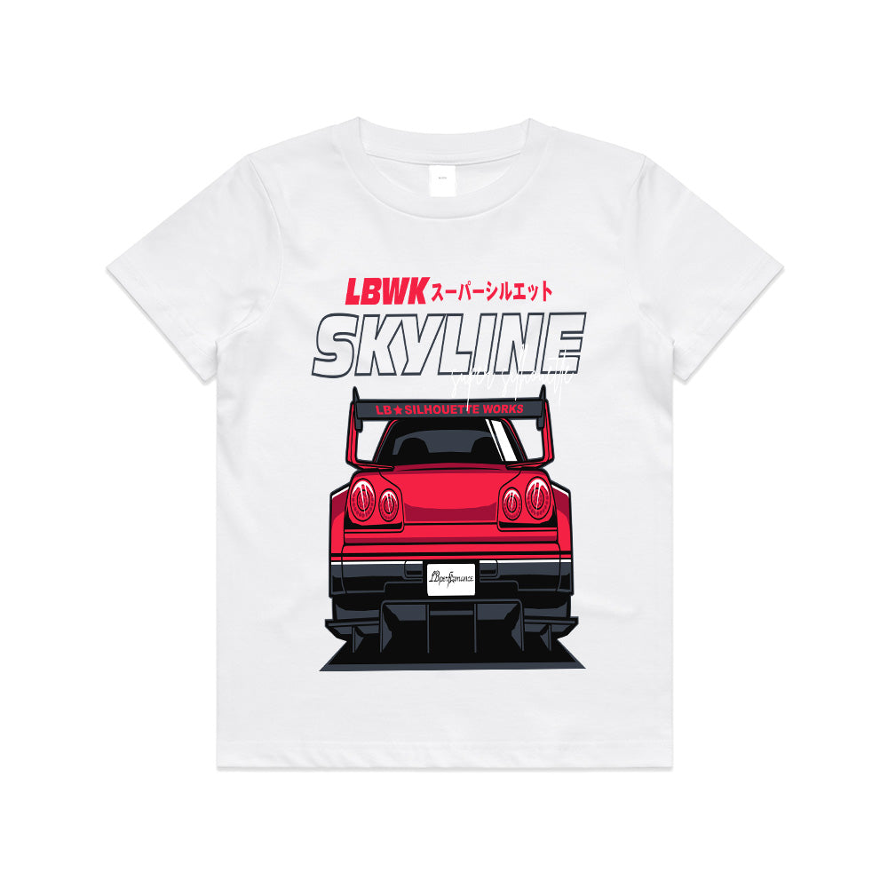 LBWK Skyline – Super Silhouette Rear-View T-Shirt
