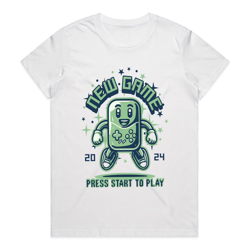 "New Game – Cute Retro Handheld Console Gaming T-Shirt"