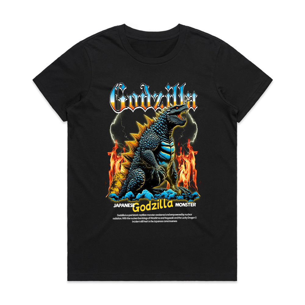 Godzilla Monster T-Shirt – Legendary Kaiju Power & Fire