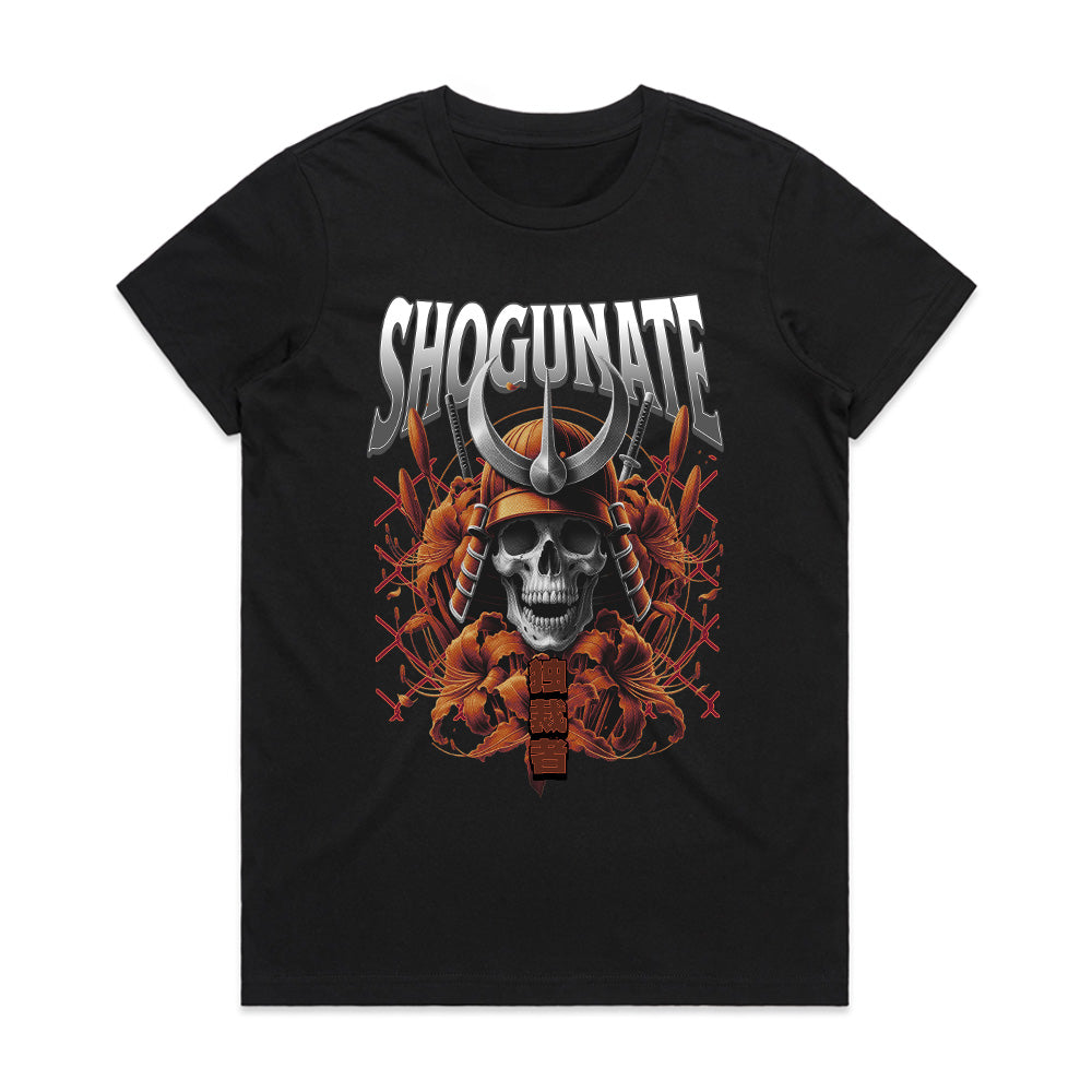 Shogunate – Samurai Skull Warrior Graphic T-Shirt