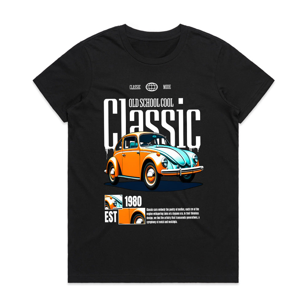 Old School Cool – Classic Retro Car Streetwear T-Shirt