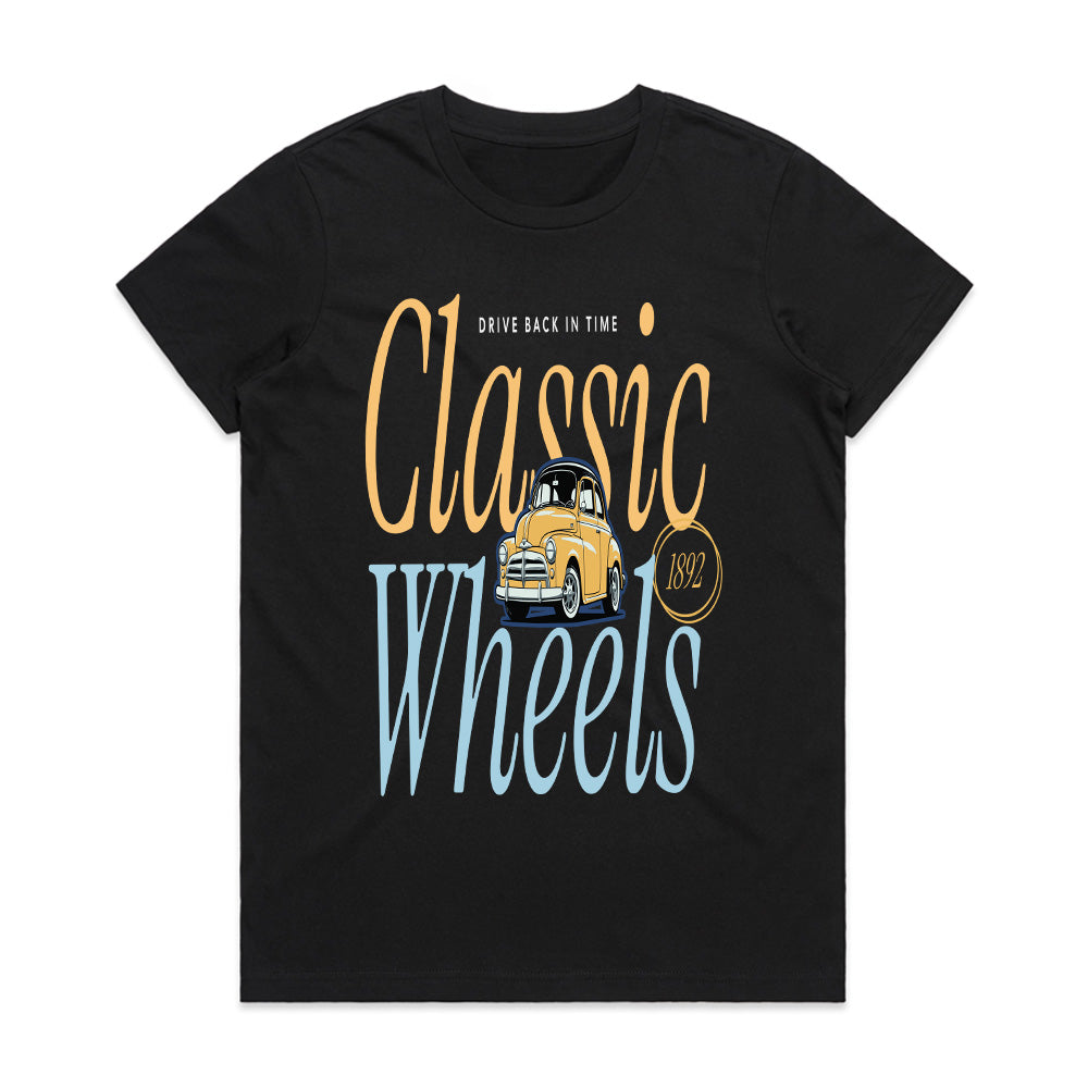 Classic Wheels – Vintage Ride Nostalgia T-Shirt