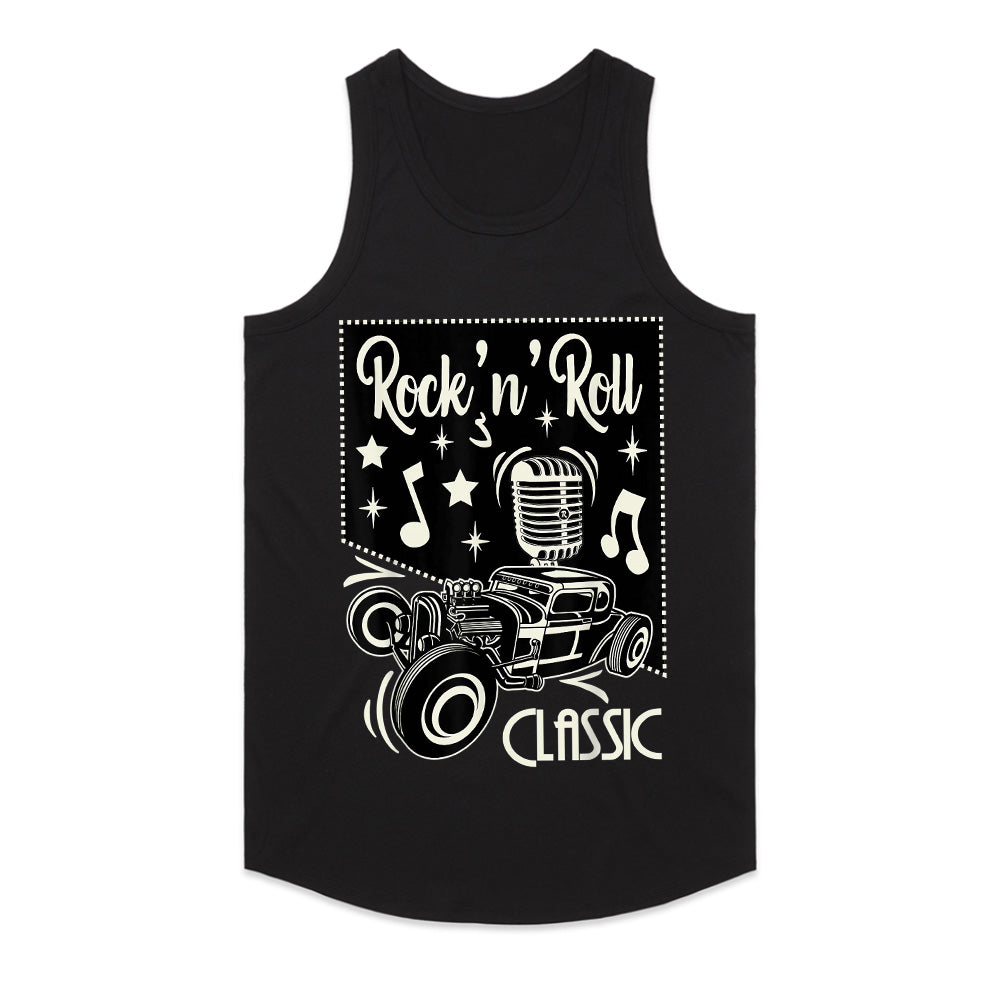 Rock 'n' Roll Classic Hot Rod T-Shirt – Vintage Music & Custom Car Retro Tee