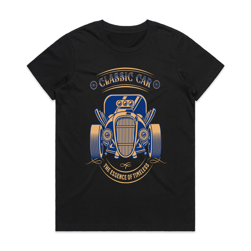 Vintage Classic Car Graphic T-Shirt – Timeless Streetwear for Auto Enthusiasts