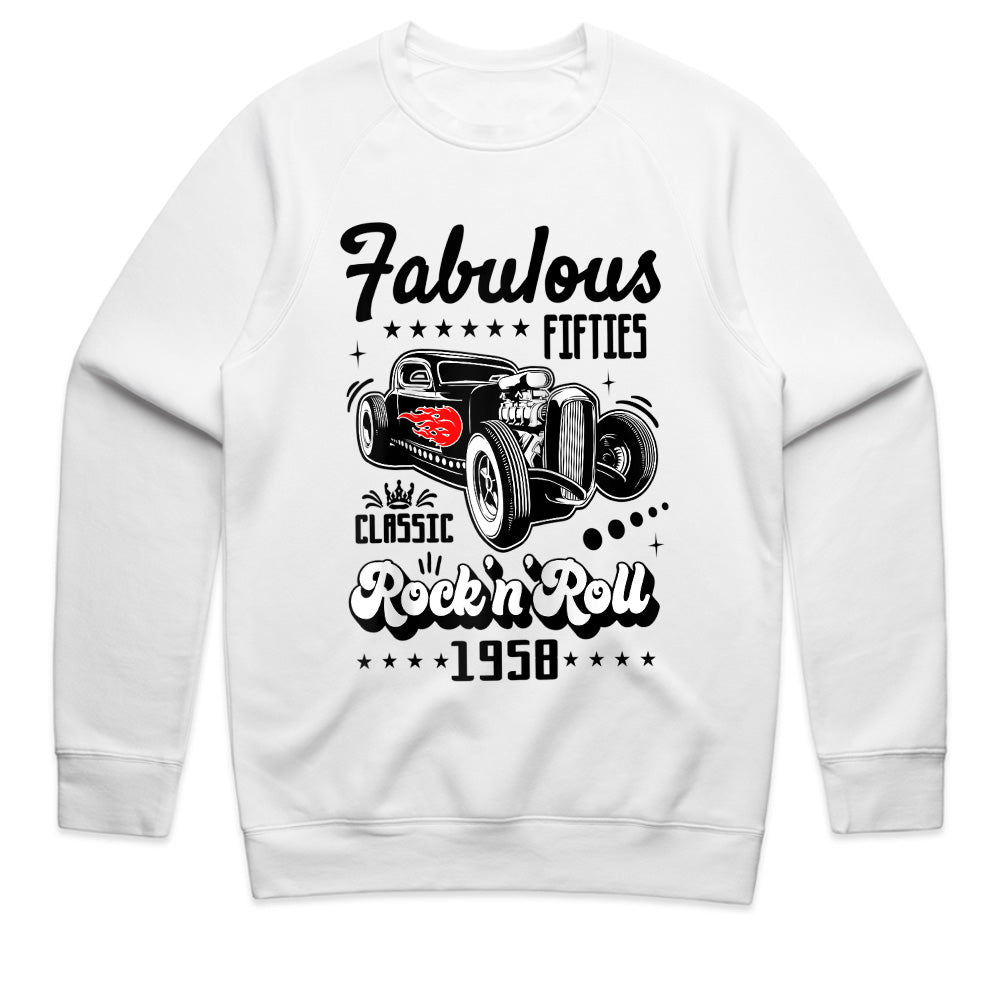 Fabulous Fifties Rock 'n' Roll Hot Rod T-Shirt – Classic Vintage Car & Rebel Style
