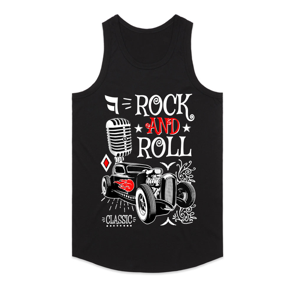 Rock and Roll Classic Hot Rod T-Shirt – Vintage Music & Retro Car Tee