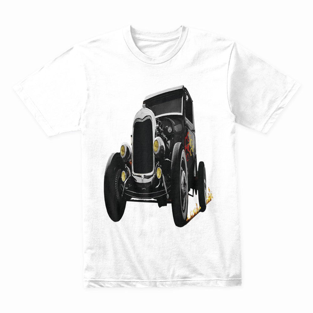 Retro Rat Rod Hot Rod T-Shirt – Vintage Classic Car Racer Tee
